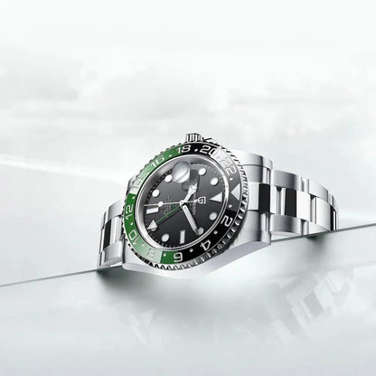 Bartichner - PD-1662 GMT Black Green - Automatic - 40mm