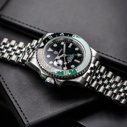 Bartichner - PD-1662 GMT Black Green - Automatic - 40mm