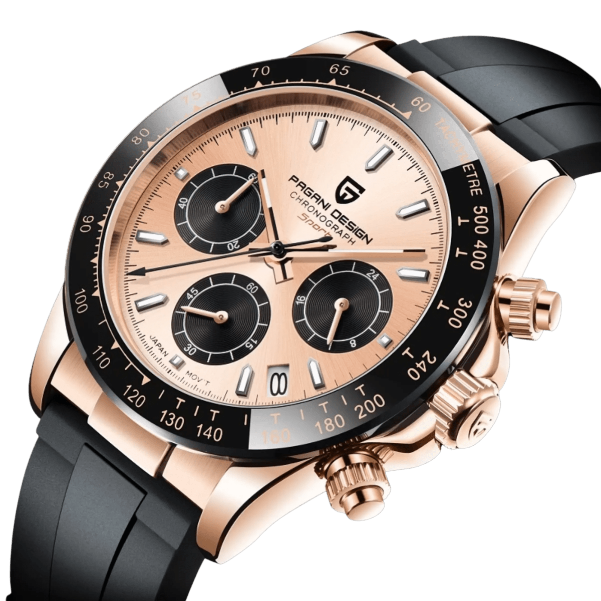 Bartichner - PD-1664 - Chronograph Quartz - 40mm