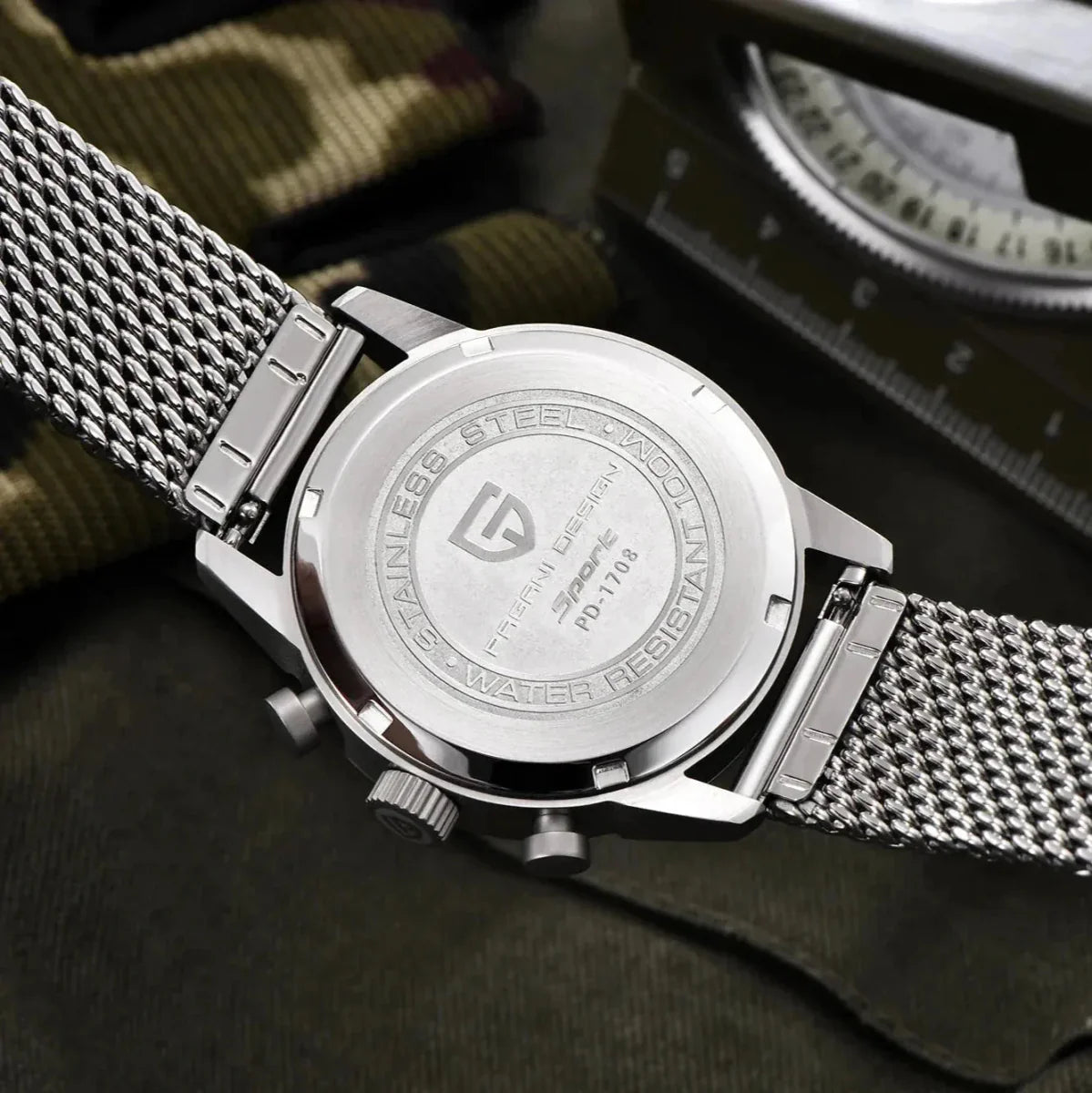 Bartichner - PD-1708 - Chronograph Quartz - 38mm
