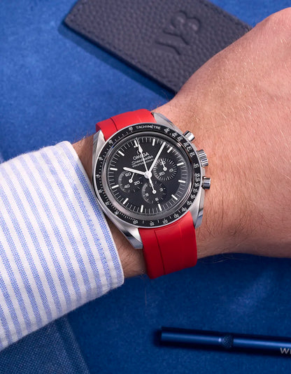FKM Rubber Strap for Omega Speedmaster