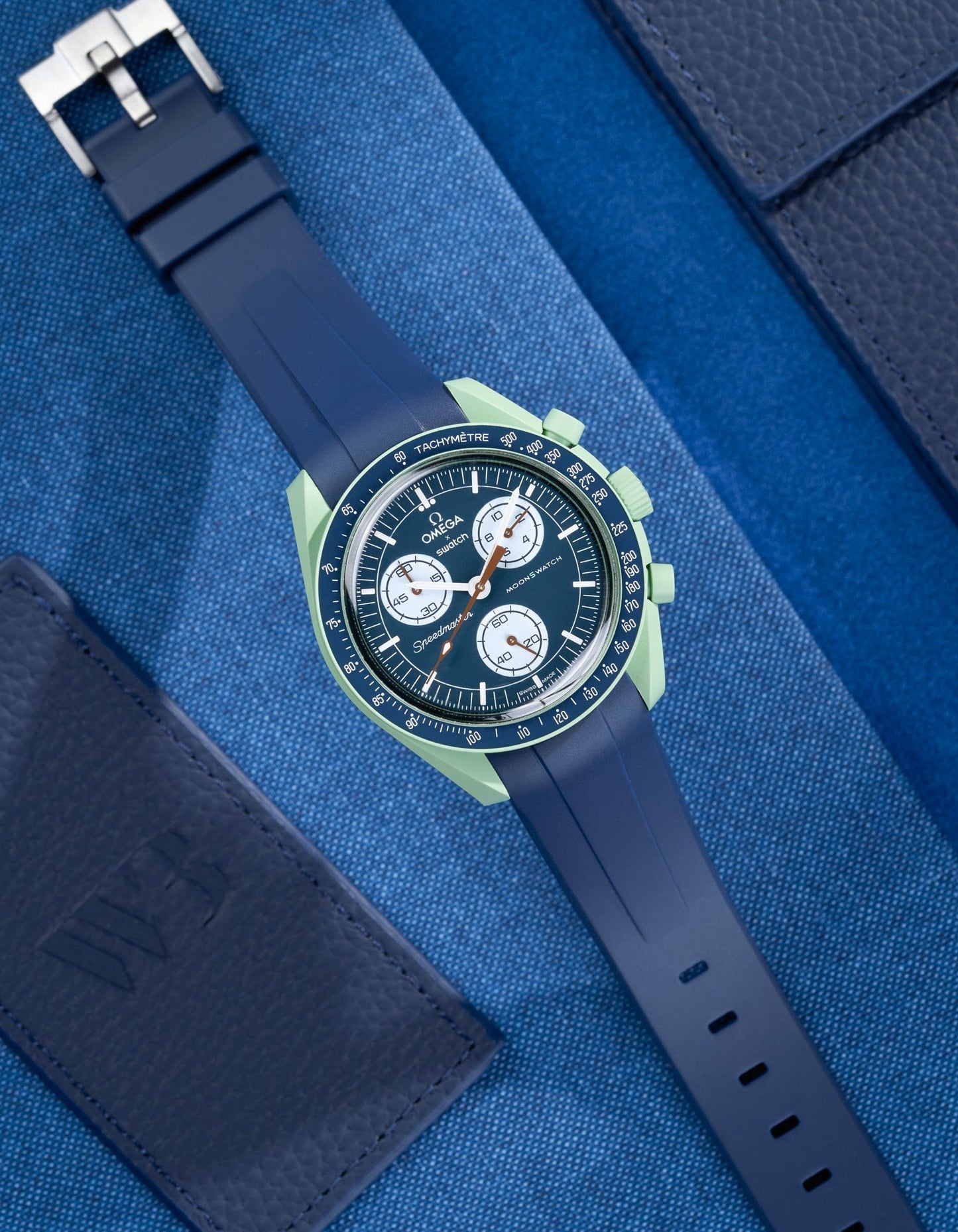 Rubber Strap for Omega X Swatch MoonSwatch Mission on Earth