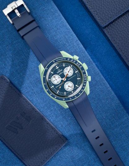 Rubber Strap for Omega X Swatch MoonSwatch Mission on Earth