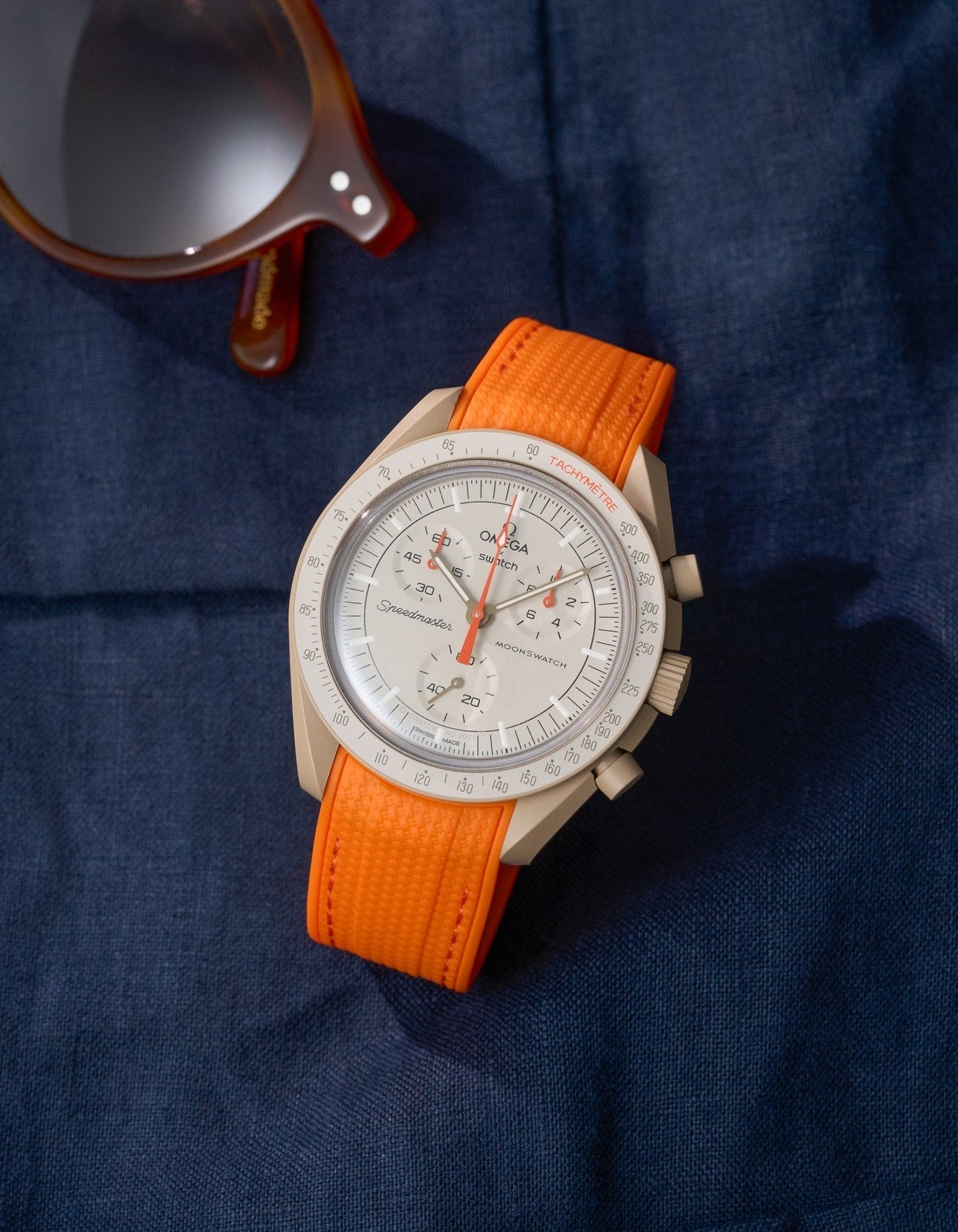Rubber Strap for Omega X Swatch MoonSwatch Mission to Jupiter