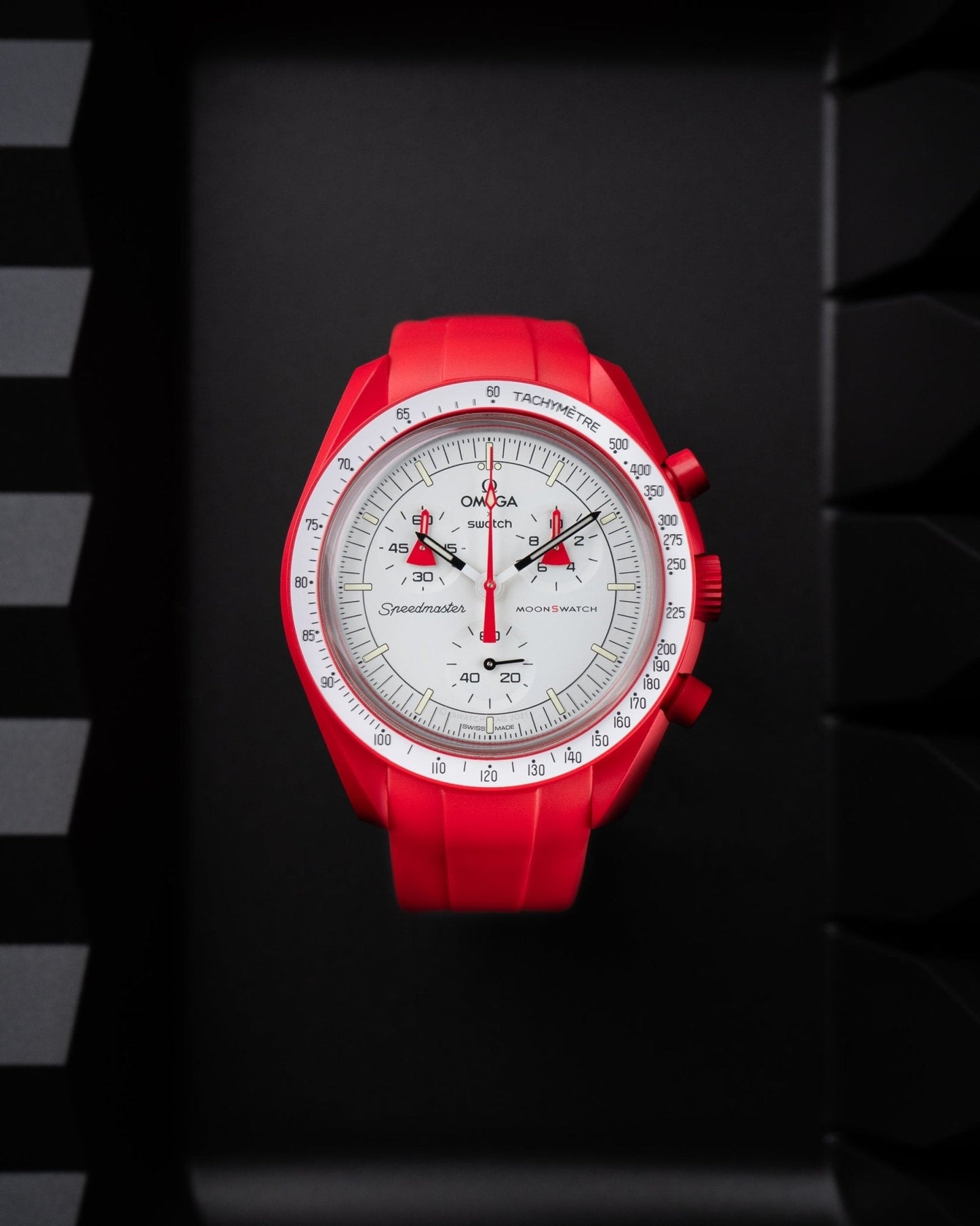 Rubber Strap for Omega X Swatch MoonSwatch Mission to Mars