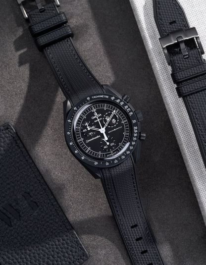 Rubber Strap for Omega X Swatch MoonSwatch Mission to The Moonphase - New Moon