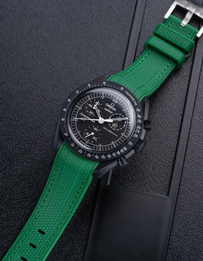 Rubber Strap for Omega X Swatch MoonSwatch Mission to The Moonphase - New Moon