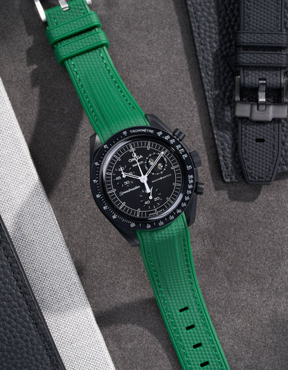 Rubber Strap for Omega X Swatch MoonSwatch Mission to The Moonphase - New Moon