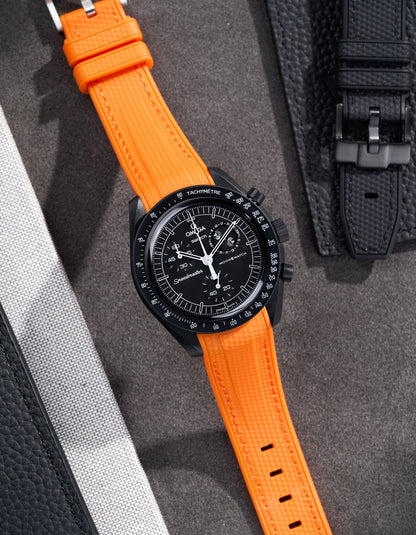 Rubber Strap for Omega X Swatch MoonSwatch Mission to The Moonphase - New Moon