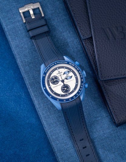 Rubber Strap for Omega X Swatch MoonSwatch Mission to the Super Blue Moonphase