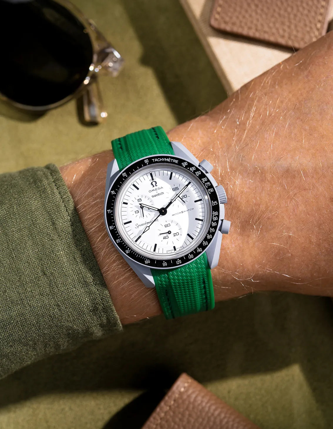 Rubber Strap for Omega X Swatch MoonSwatch 1965