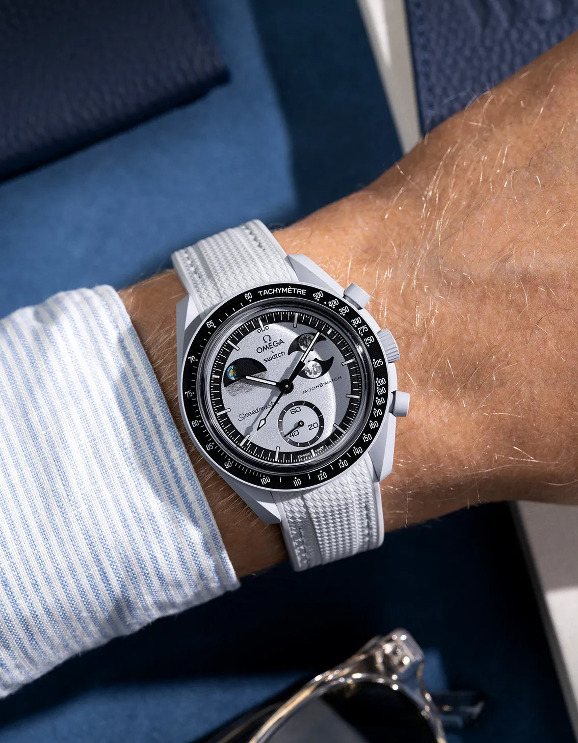 Curved Vertech Rubber Strap - Grey