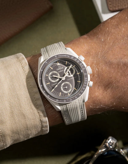 Rubber Strap for Omega X Swatch MoonSwatch Mission On Earth - Desert