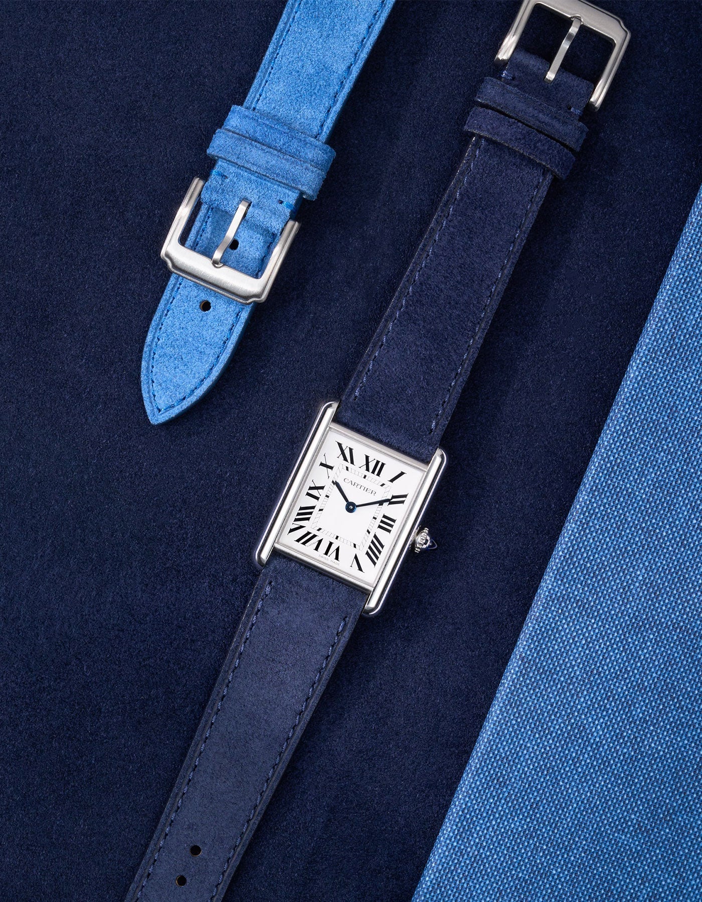 Suede Leather Strap 17mm-21mm