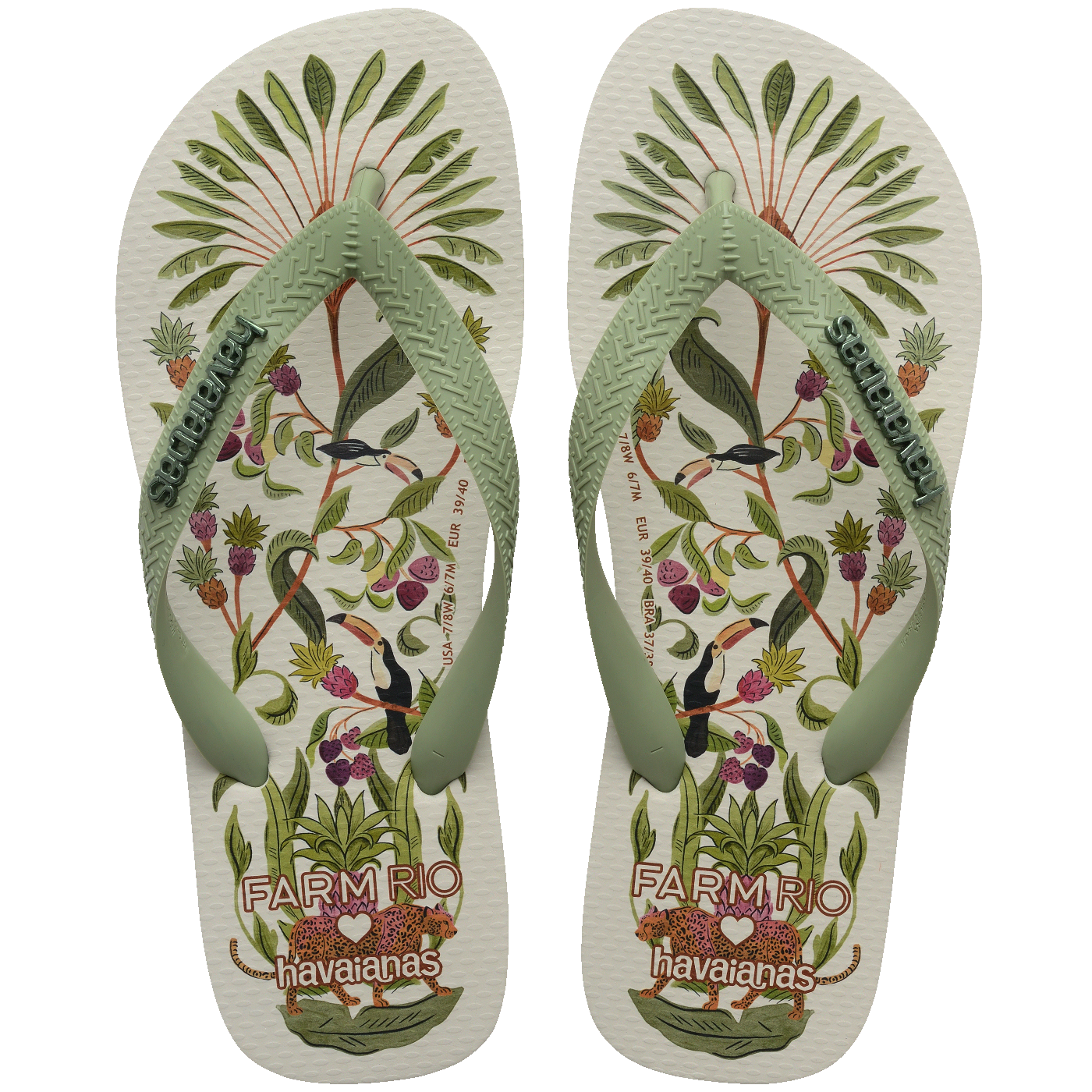 Chinelo Havaianas Farm Floresta Doce