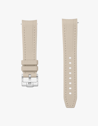 Rubber Strap For Omega x Swatch MoonSwatch Mission To Earthphase - Moonshine Gold Cold Moon