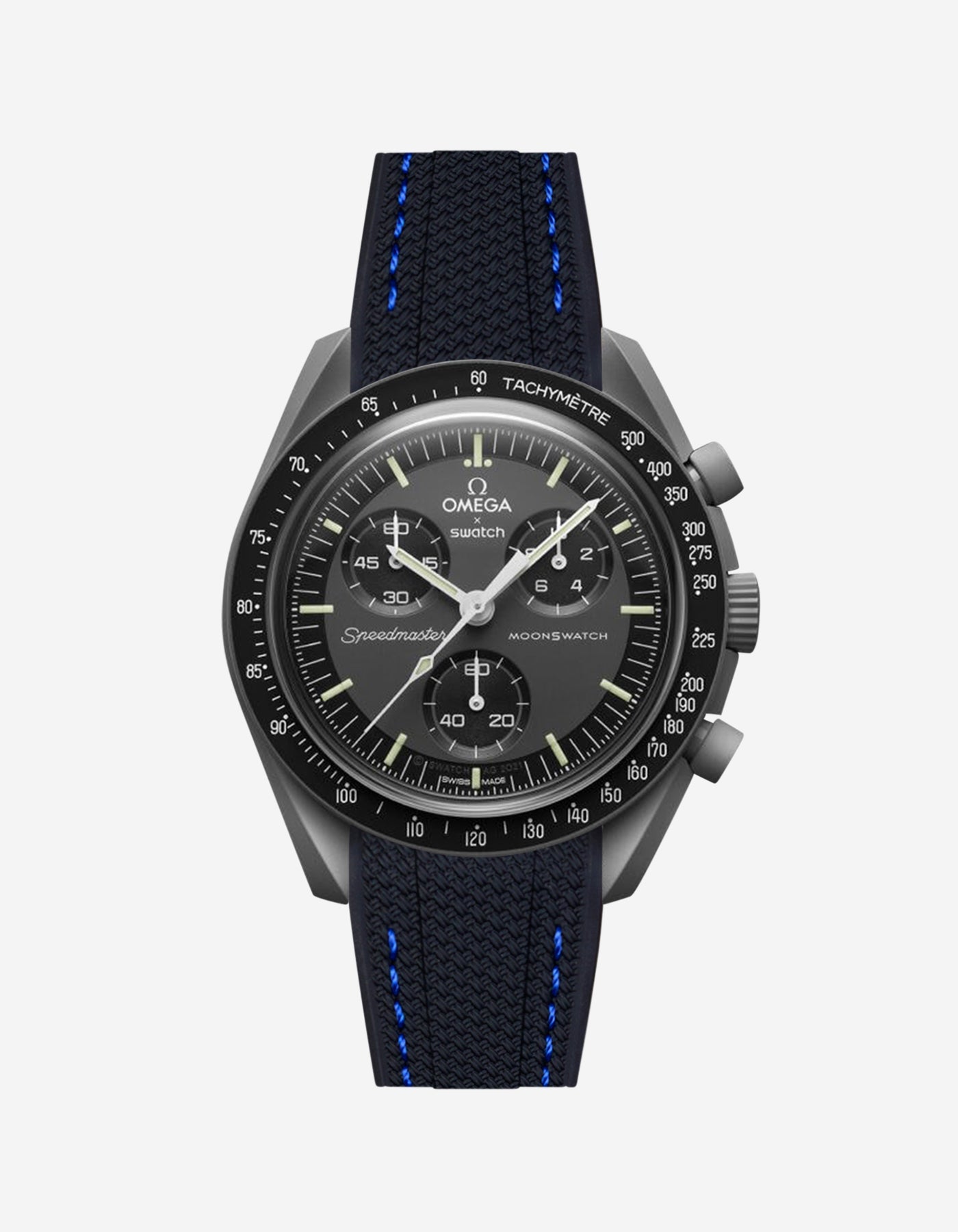 Rubber Strap for Omega X Swatch MoonSwatch Mission to Mercury