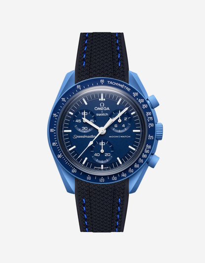 Rubber Strap for Omega X Swatch MoonSwatch Mission to Neptune