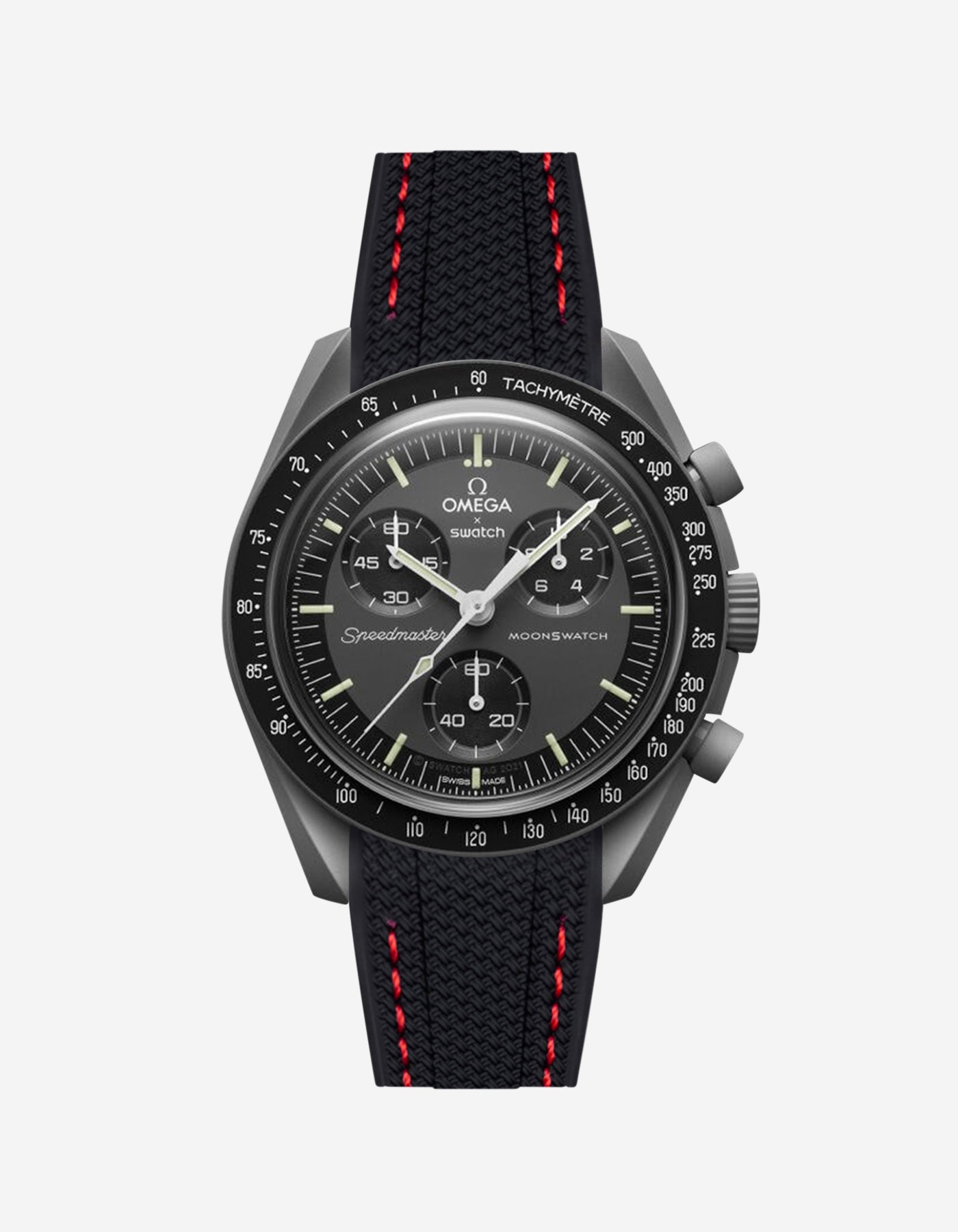 Rubber Strap for Omega X Swatch MoonSwatch Mission to Mercury
