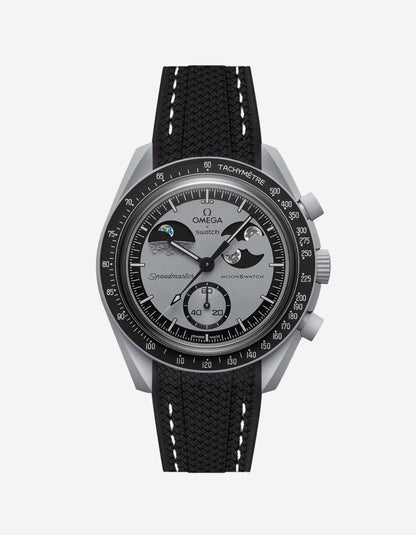 Rubber Strap for Omega X Swatch MoonSwatch Mission To EarthPhase