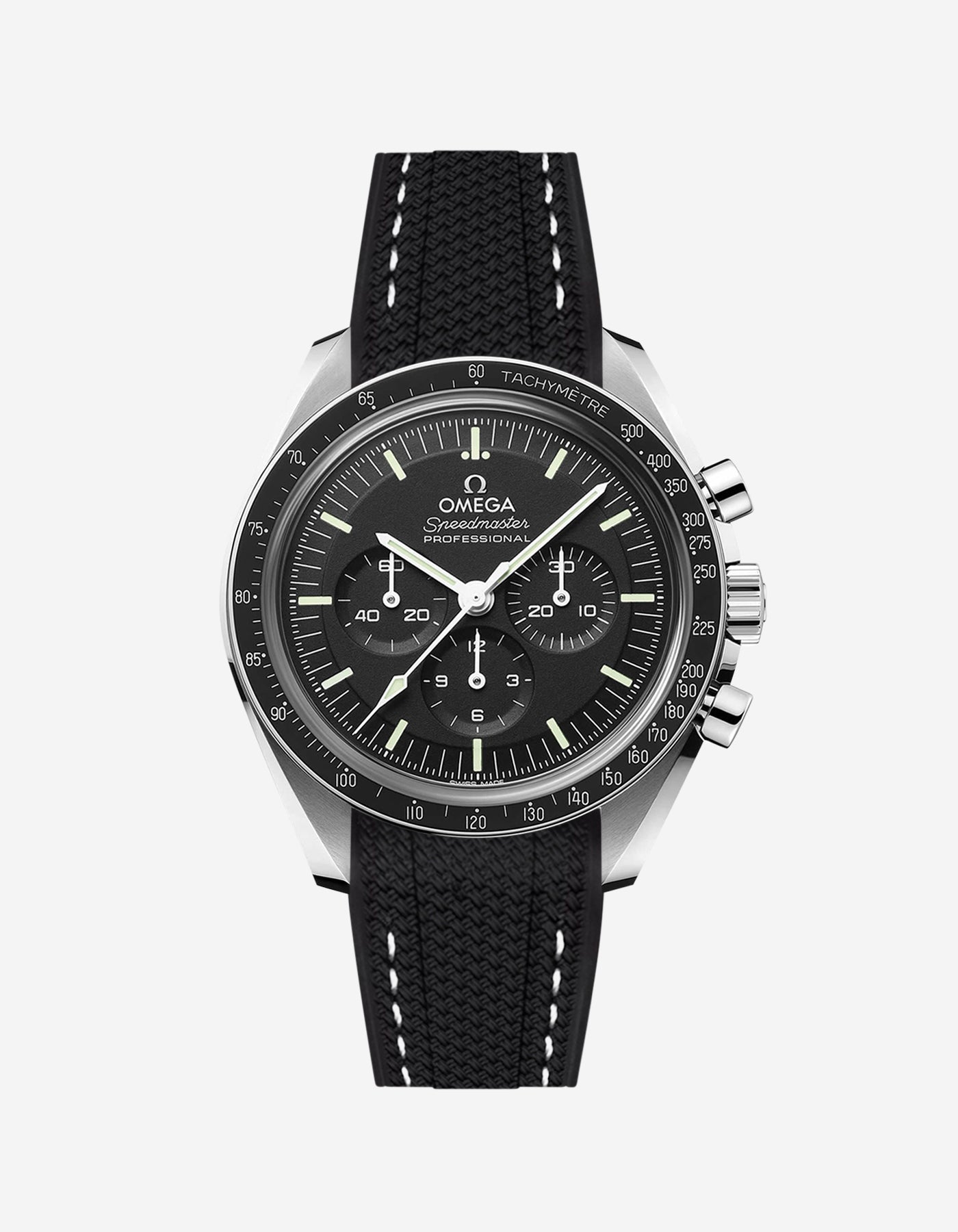 Vertech Rubber Strap for Omega Speedmaster
