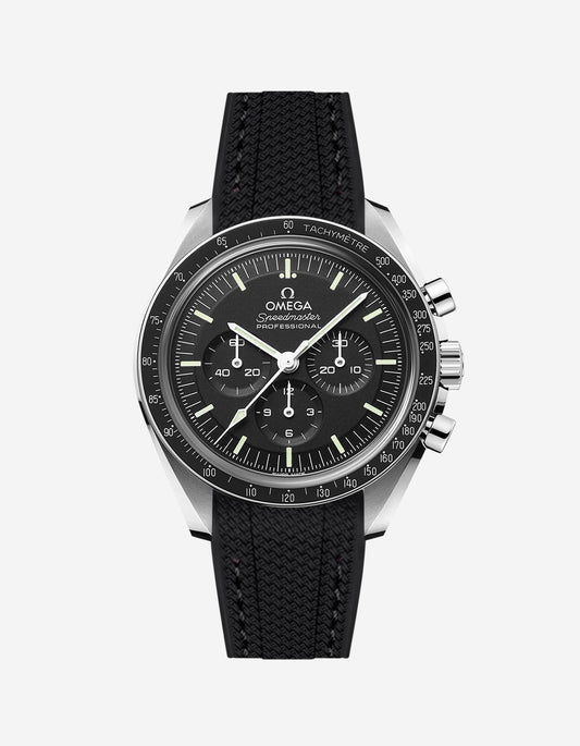 Vertech Rubber Strap for Omega Speedmaster