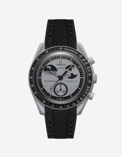 Rubber Strap for Omega X Swatch MoonSwatch Mission To EarthPhase