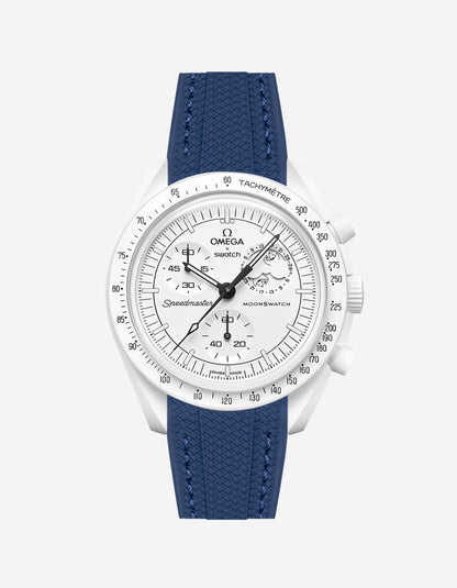 Rubber Strap for Omega X Swatch MoonSwatch Mission to The Moonphase