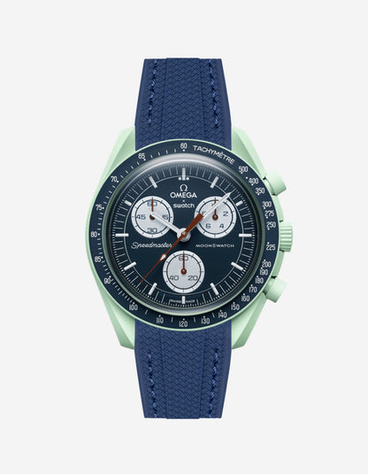 Rubber Strap for Omega X Swatch MoonSwatch Mission on Earth