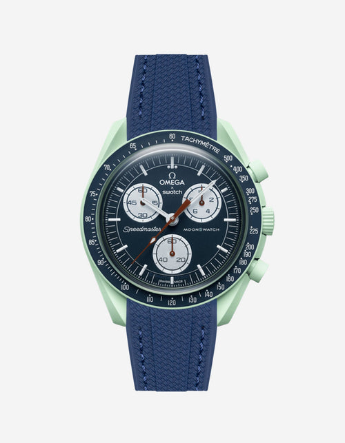 Rubber Strap for Omega X Swatch MoonSwatch Mission on Earth