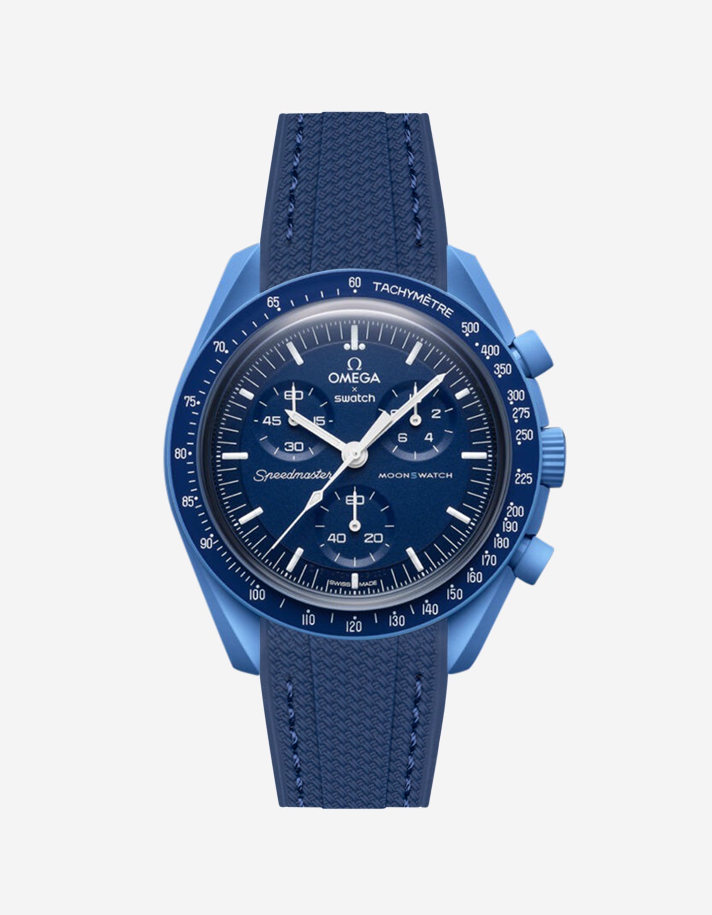 Rubber Strap for Omega X Swatch MoonSwatch Mission to Neptune