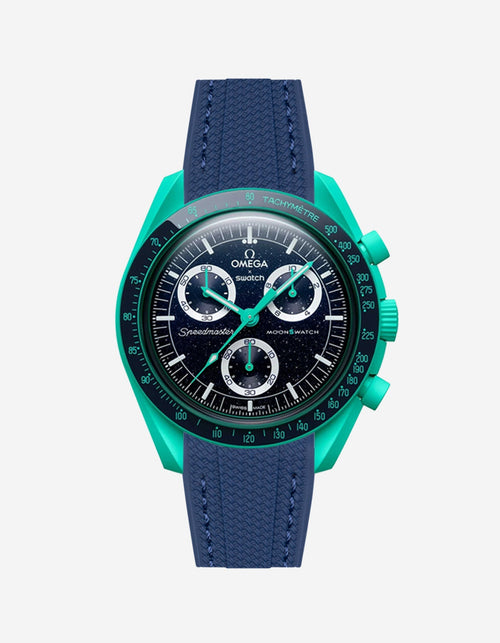 Rubber Strap for Omega X Swatch MoonSwatch Mission On Earth - Polar Lights