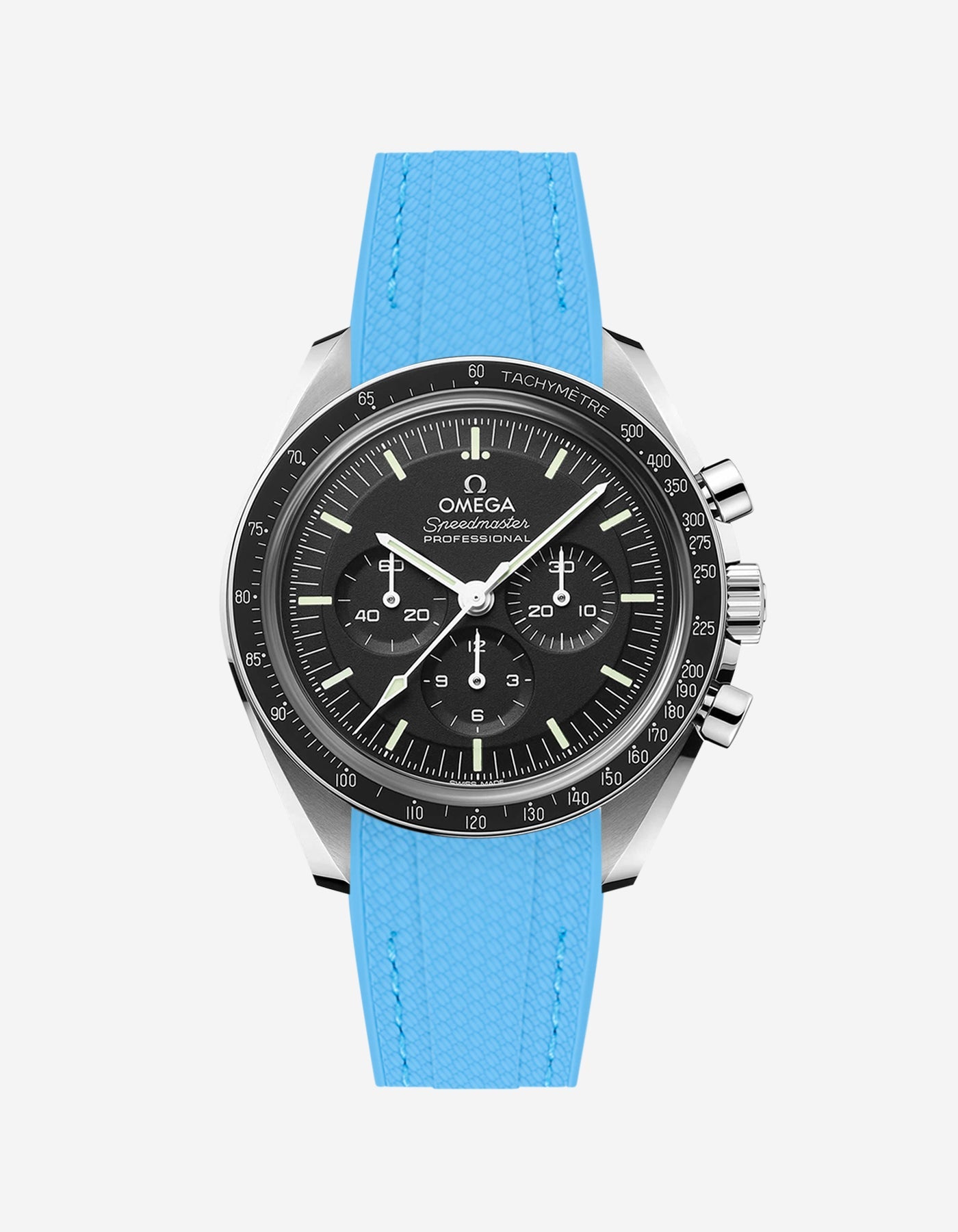 Vertech Rubber Strap for Omega Speedmaster