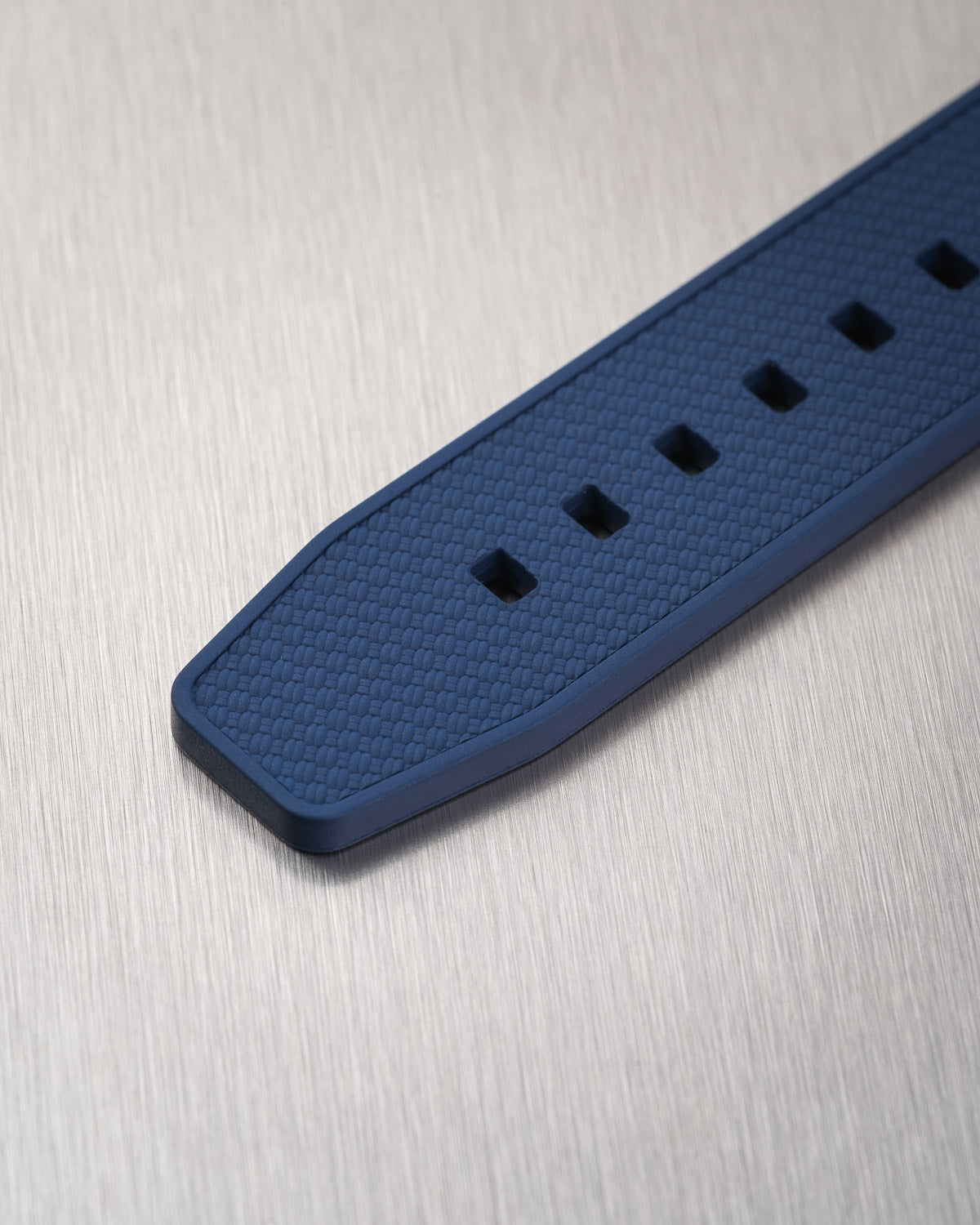 FKM Rubber Strap for Omega Seamaster 300 Diver - Navy