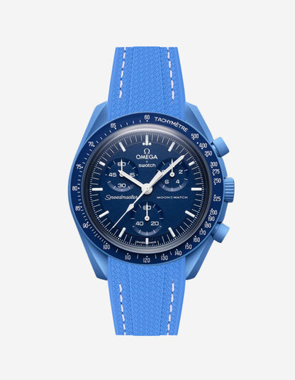 Rubber Strap for Omega X Swatch MoonSwatch Mission to Neptune