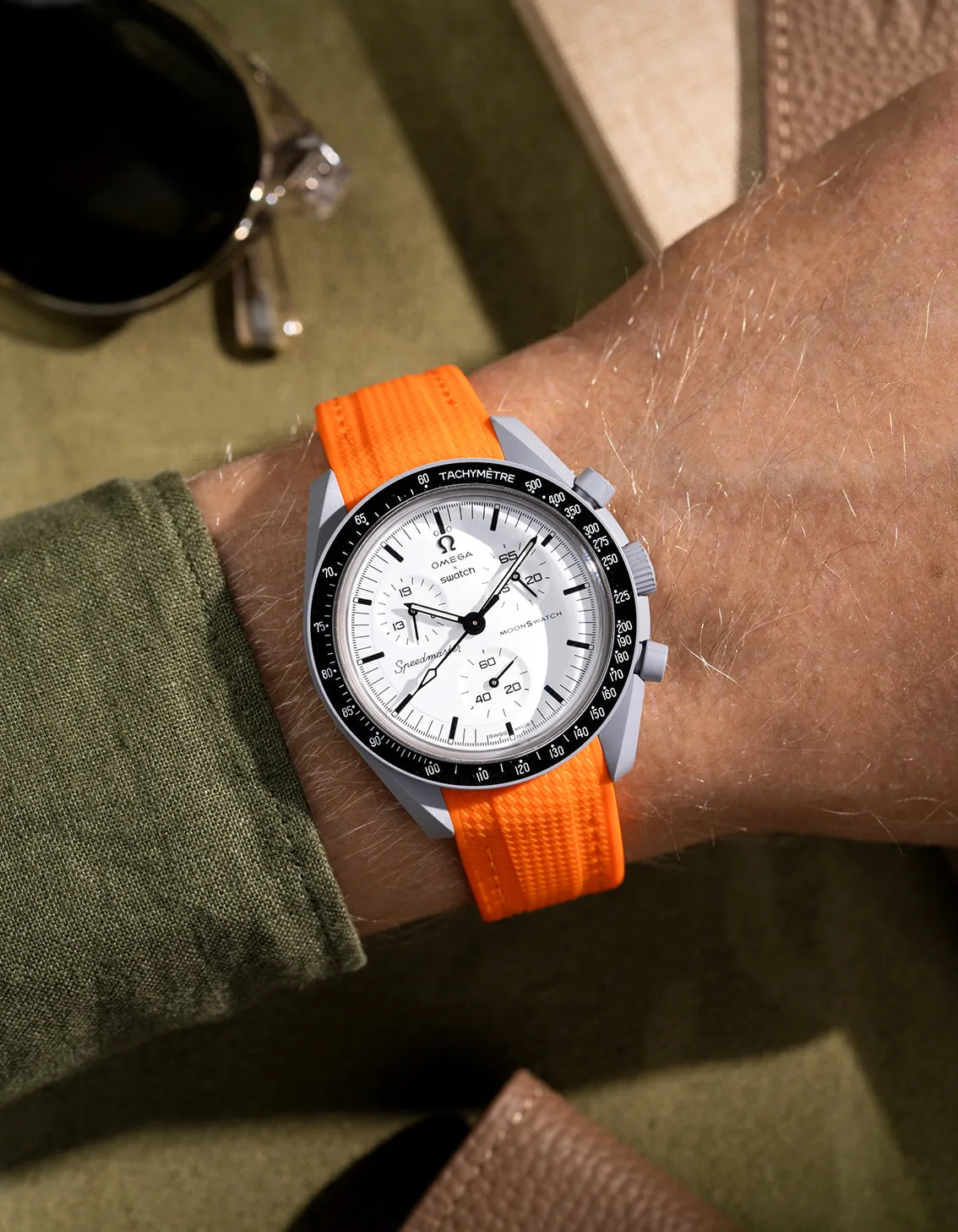 Rubber Strap for Omega X Swatch MoonSwatch 1965