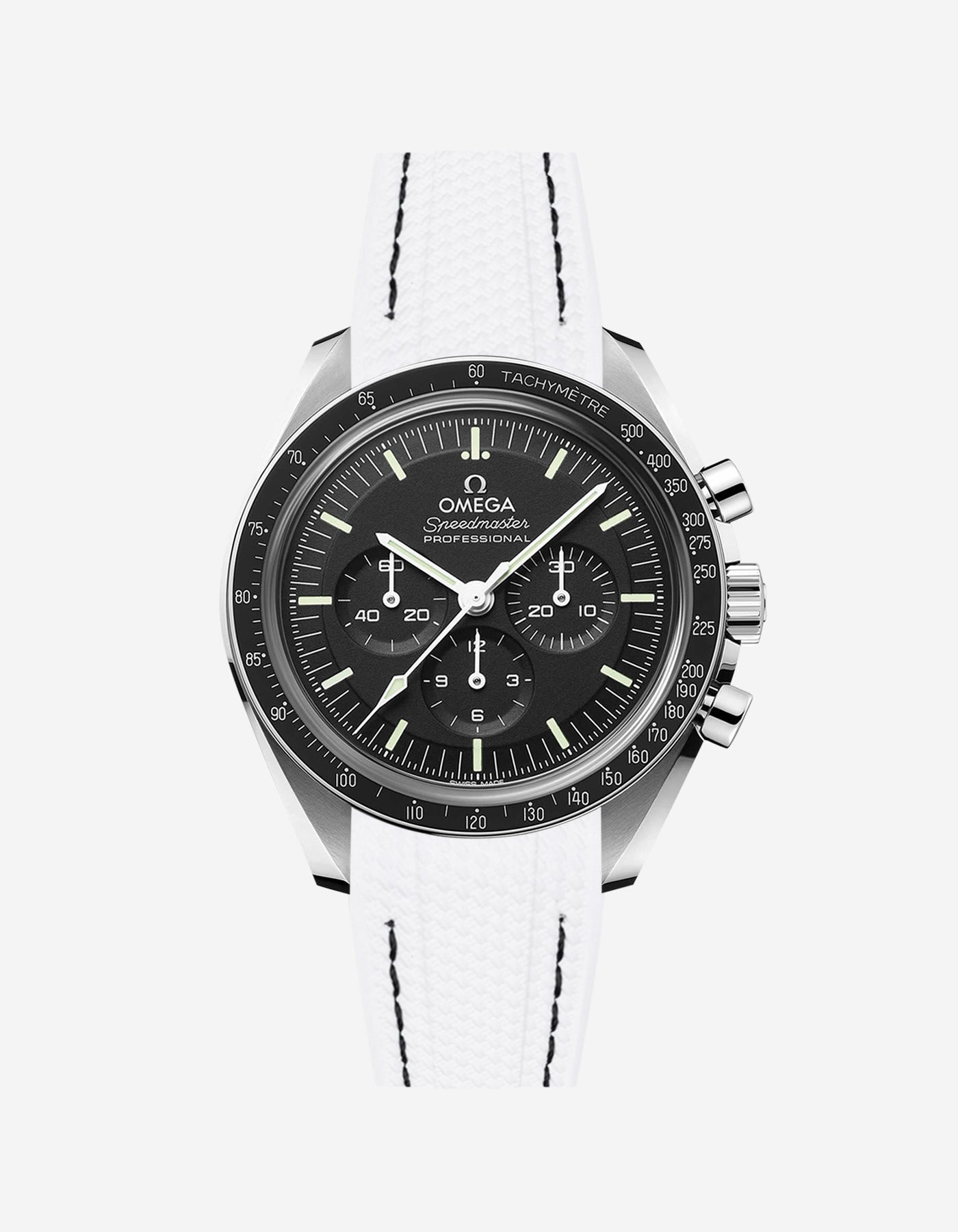Vertech Rubber Strap for Omega Speedmaster