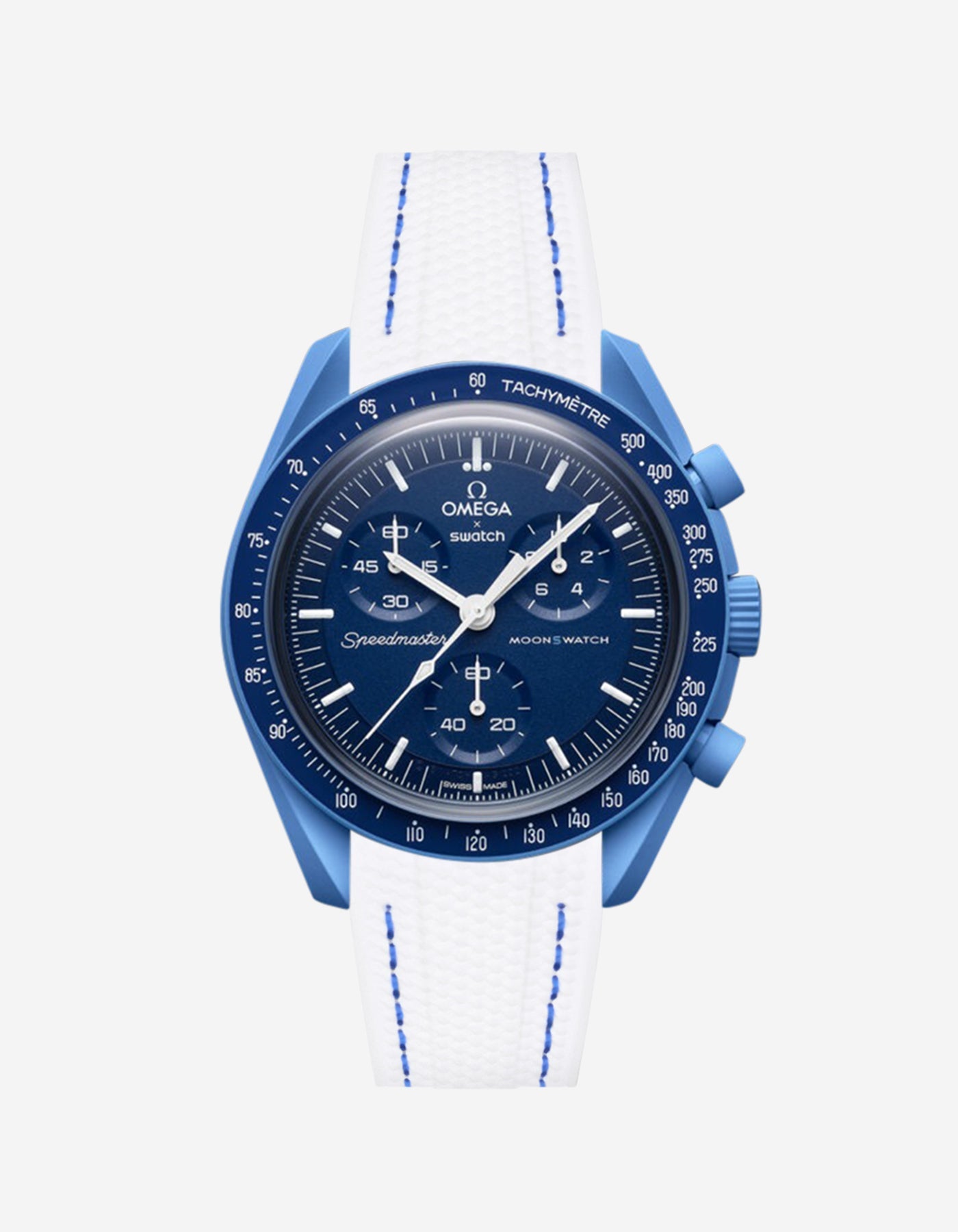 Rubber Strap for Omega X Swatch MoonSwatch Mission to Neptune