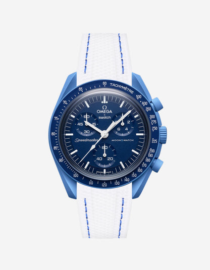 Rubber Strap for Omega X Swatch MoonSwatch Mission to Neptune