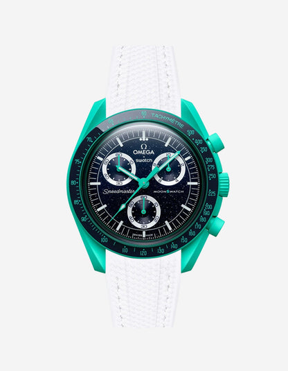 Rubber Strap for Omega X Swatch MoonSwatch Mission On Earth - Polar Lights