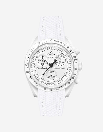 Rubber Strap for Omega X Swatch MoonSwatch Mission to The Moonphase
