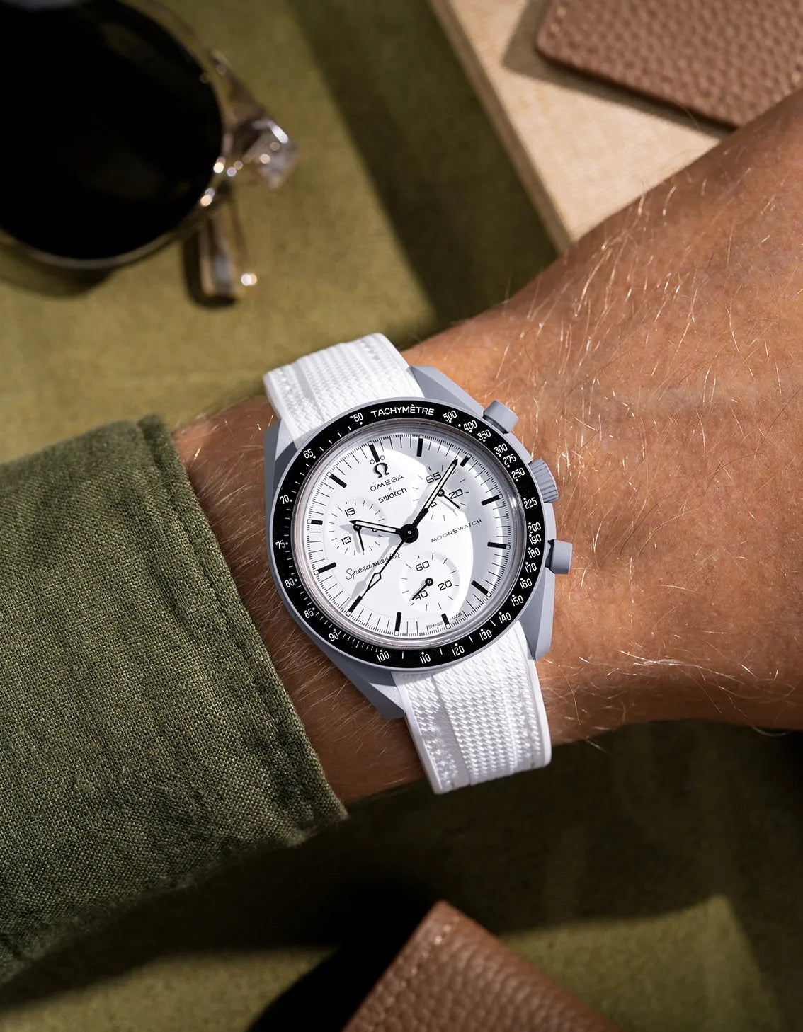 Rubber Strap for Omega X Swatch MoonSwatch 1965