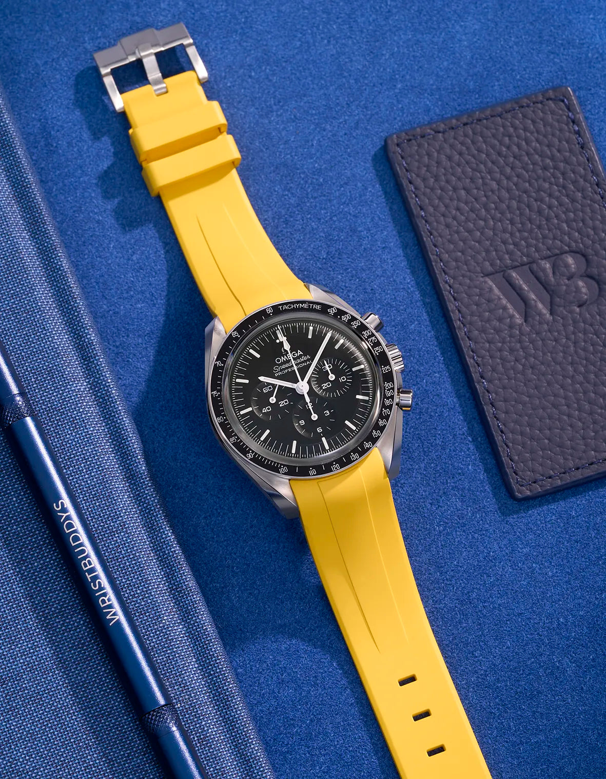 FKM Rubber Strap for Omega Speedmaster