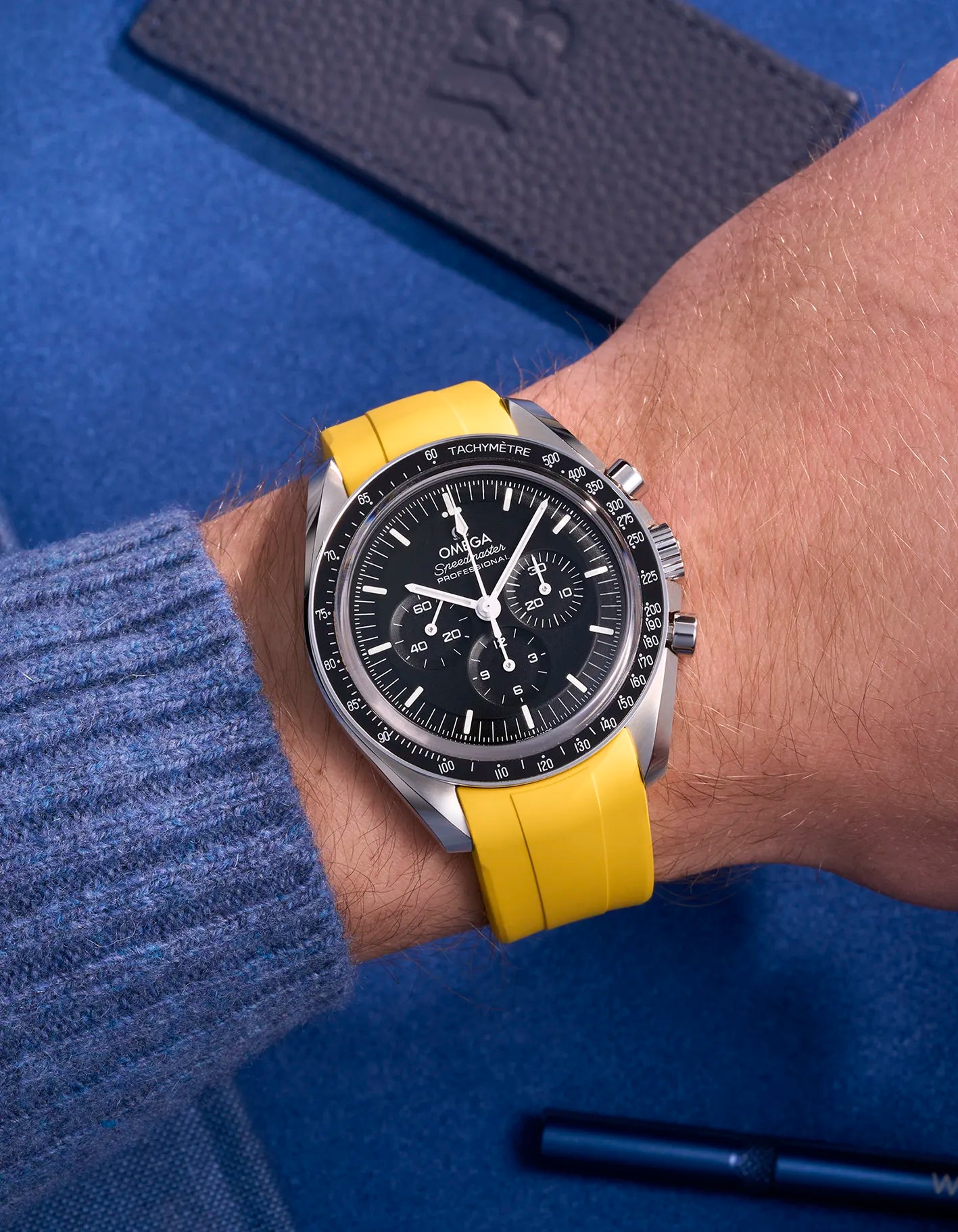 FKM Rubber Strap for Omega Speedmaster