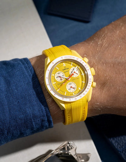 Rubber Strap for Omega X Swatch MoonSwatch Mission to the Sun
